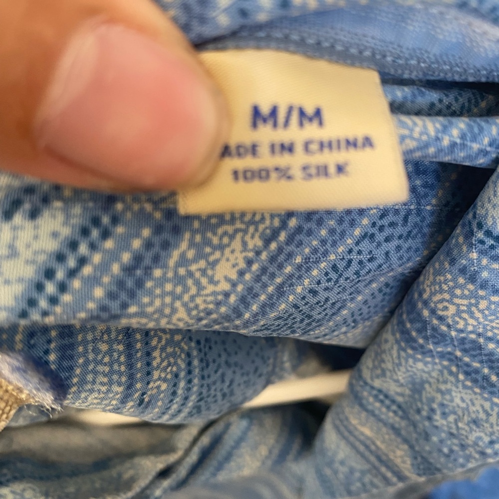 Tommy Bahama Silk Shirt - Picture 3 of 4